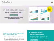 Tablet Screenshot of corporate.ewaydirect.com